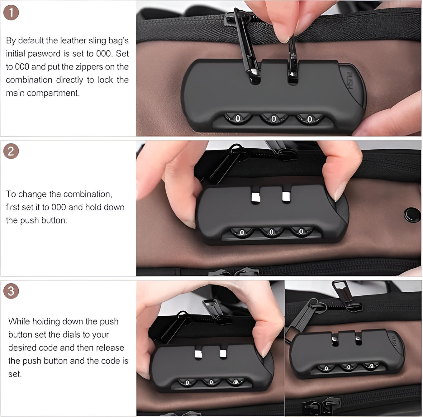 DSSB® Crossbody Sling Bag for Men – Stylish & Functional