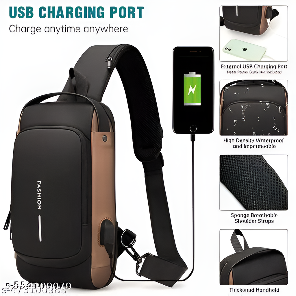 DSSB® Crossbody Sling Bag for Men – Stylish & Functional